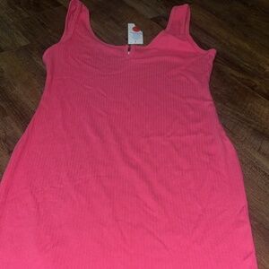 Womens pink dress